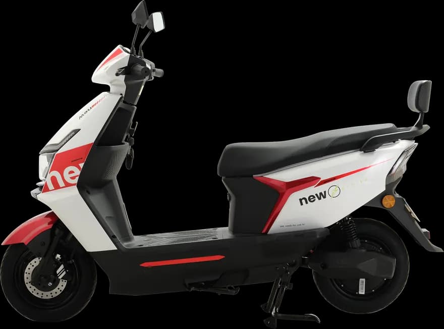 Scooter elétrica Shark vermelha